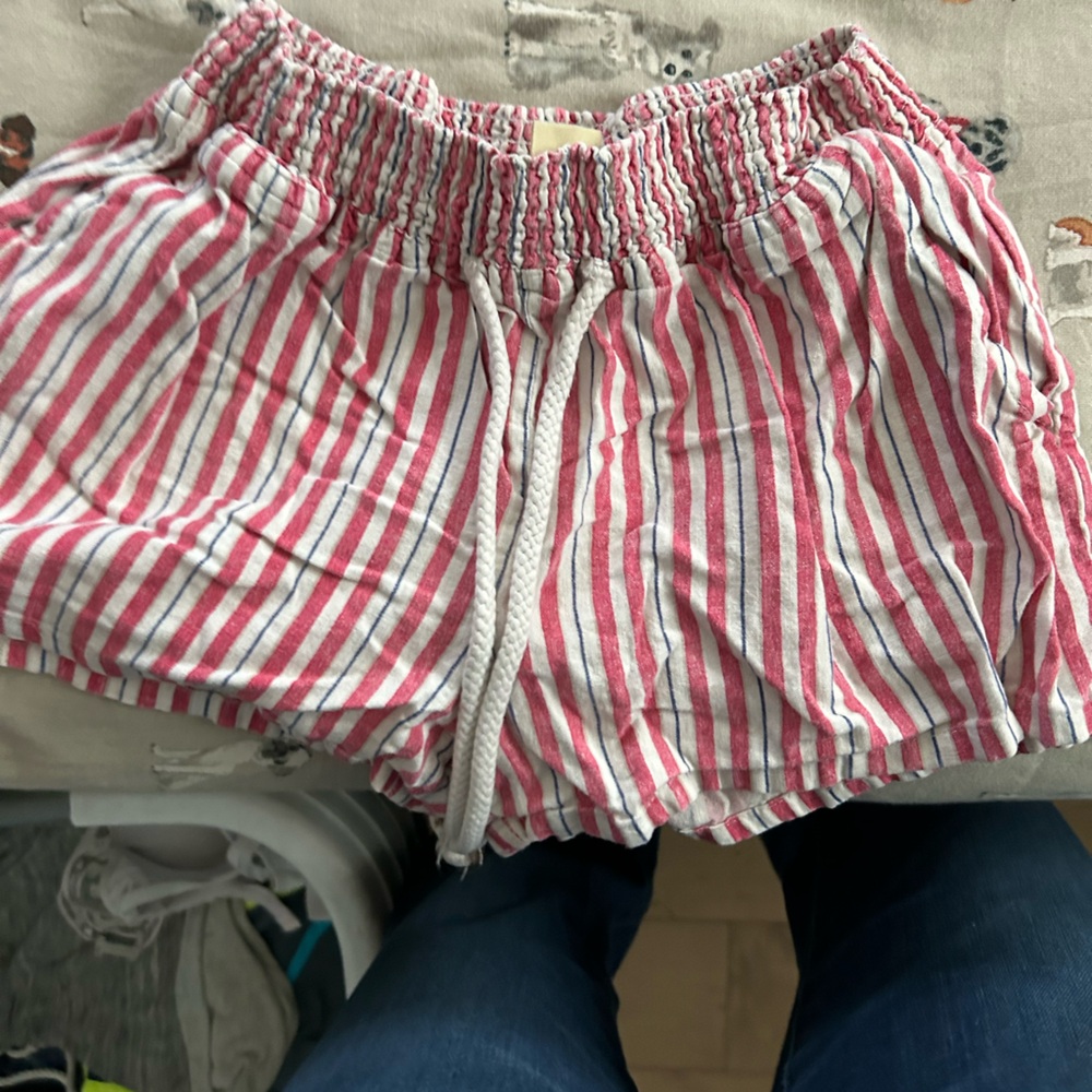 Red white and blue shorts